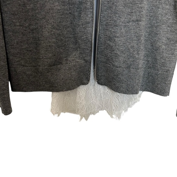 Bailey 44 Women’s Seberg Layered Zip Back Sweater in Grey Size XS - Picture 7 of 8